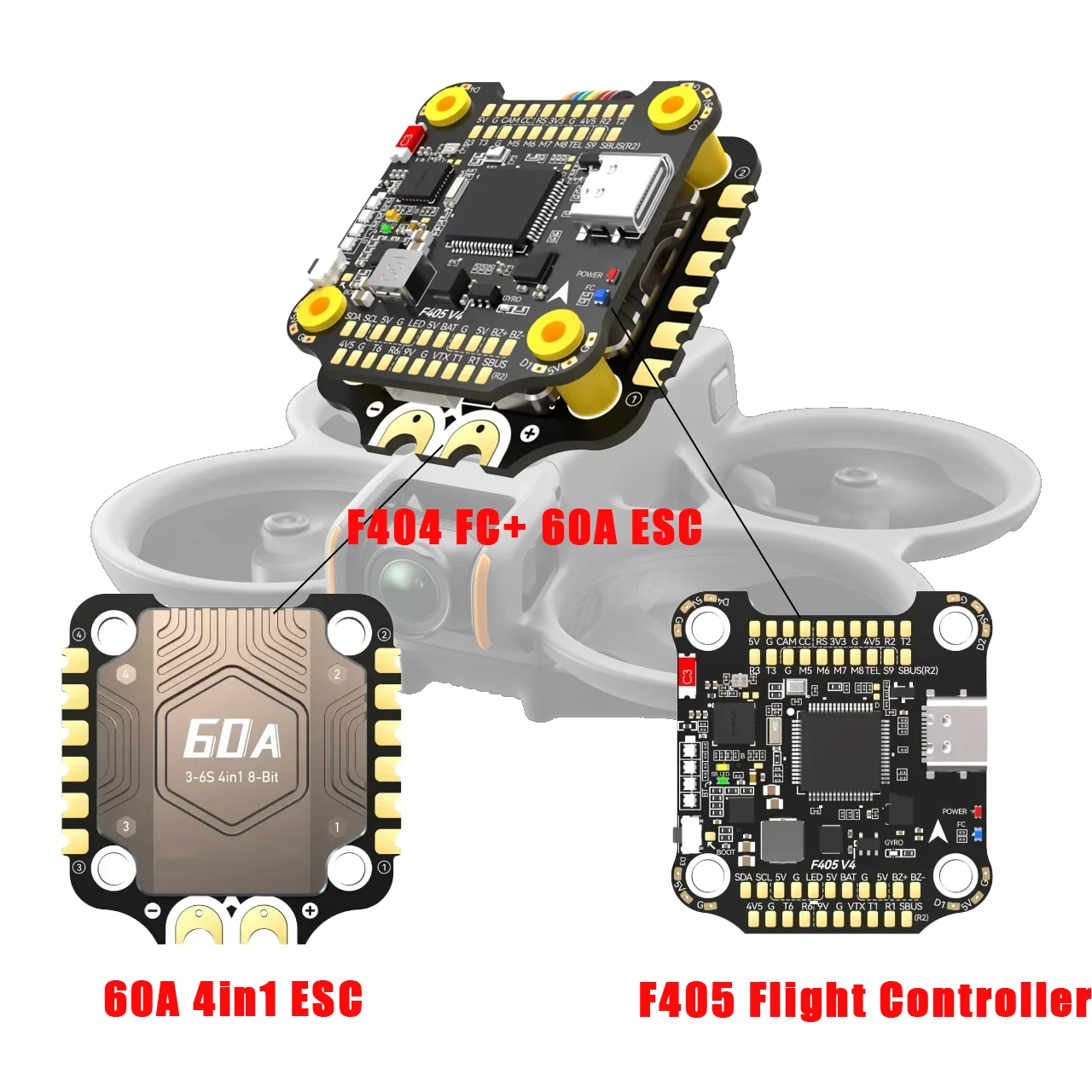 SpeedyBee F405 V4 Stack + BLS  - Speedybee F405 V4 Bls 55A Stack recensione e prezzo