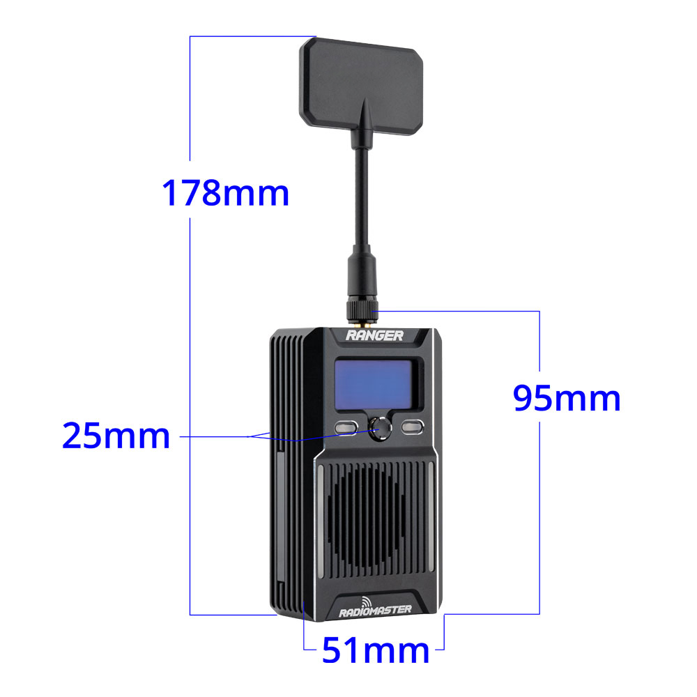 Display OLED con modulo ELRS R - Radiomaster Ranger 2.4Ghz Elrs Module recensione e prezzo