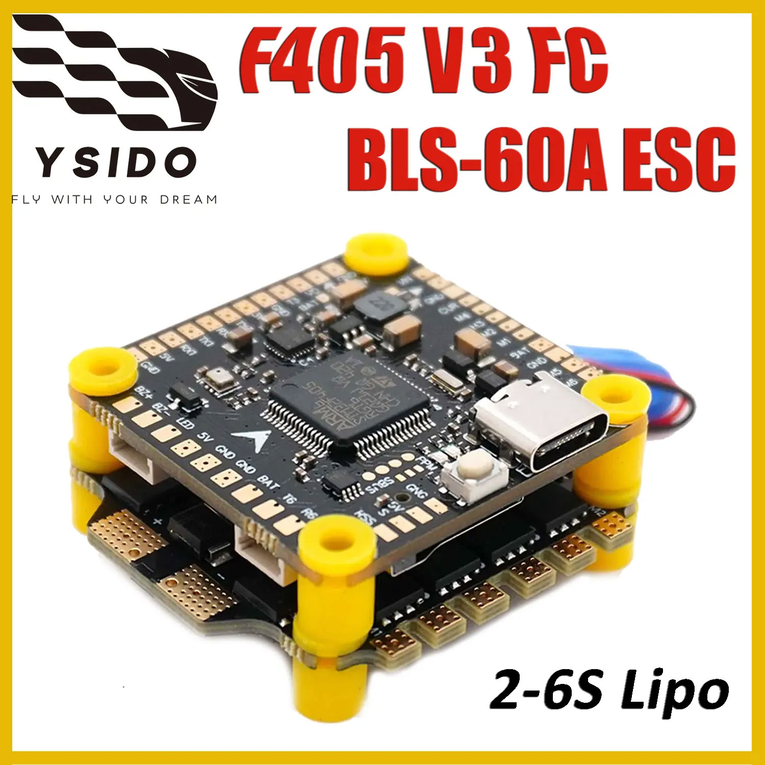 YSIDO F405 V3 Controllo di vol - Mateksys Flight Controller F405 Wte recensione e prezzo